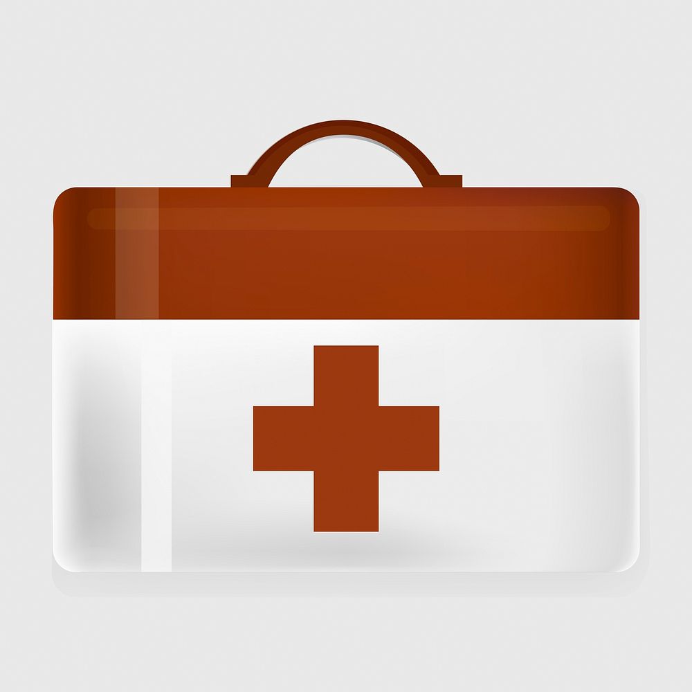 First Aid Kit Graphic Illustration Vector