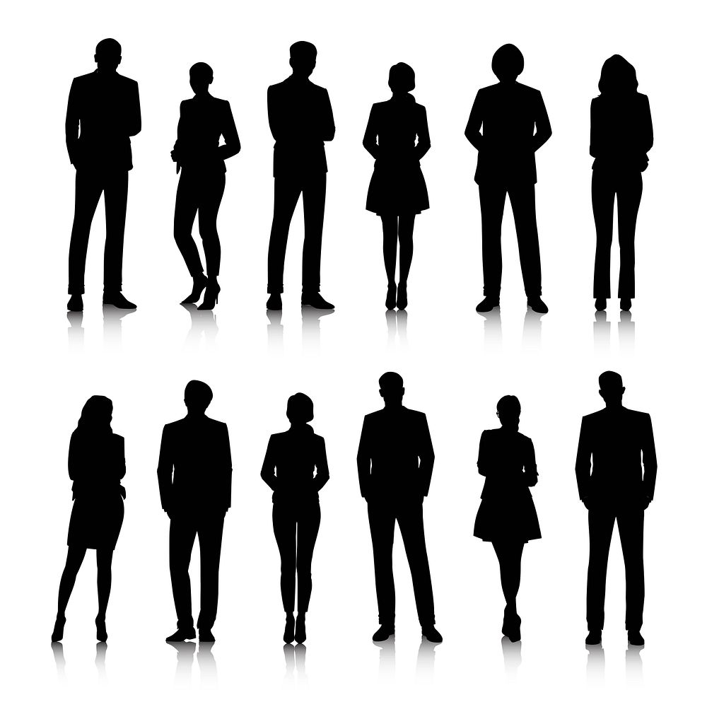 Illustration of business people