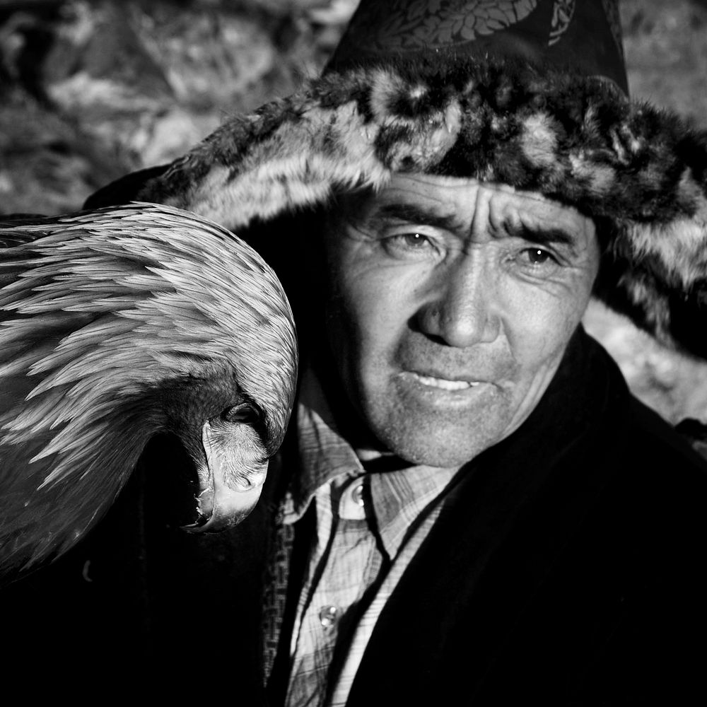 Mongolian Man with Traditional Lifestyles Concept