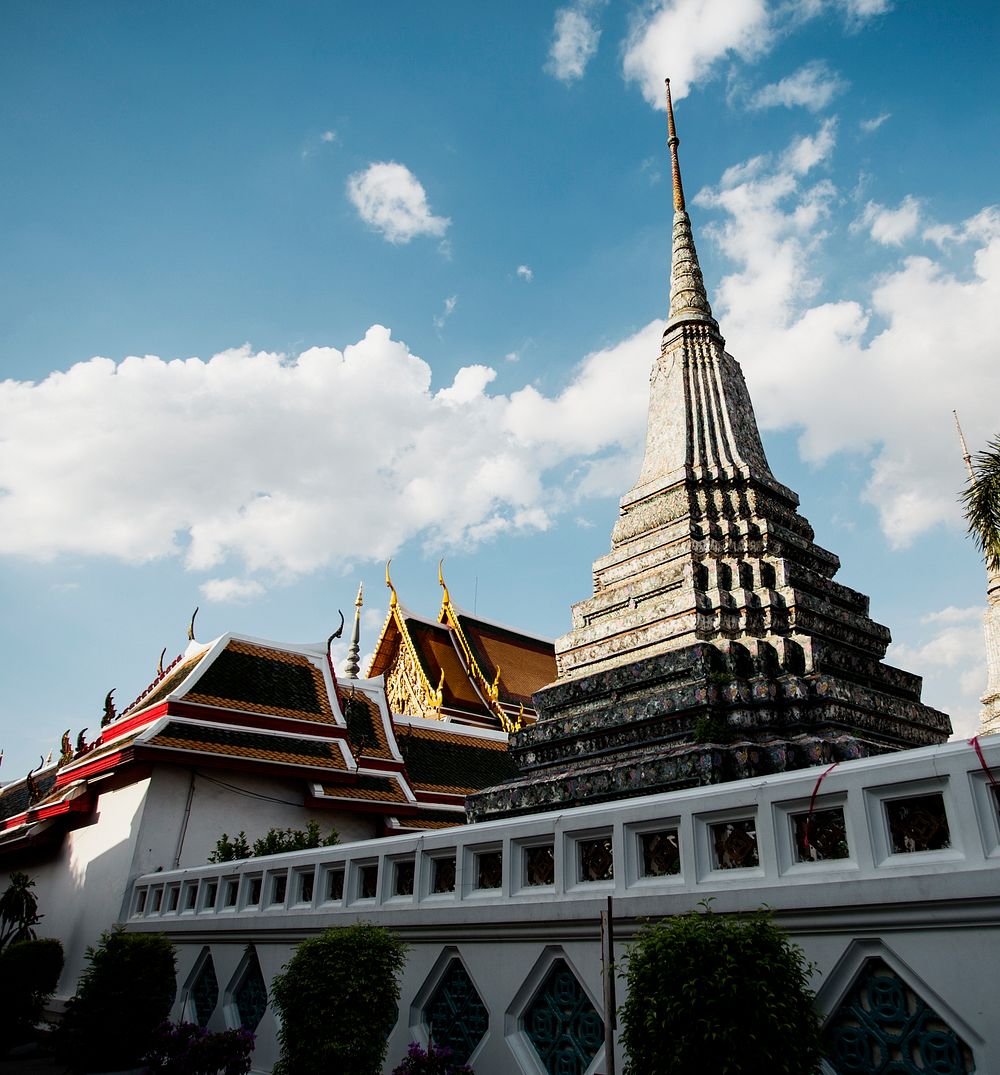 Wat temple pagoda in Thailand