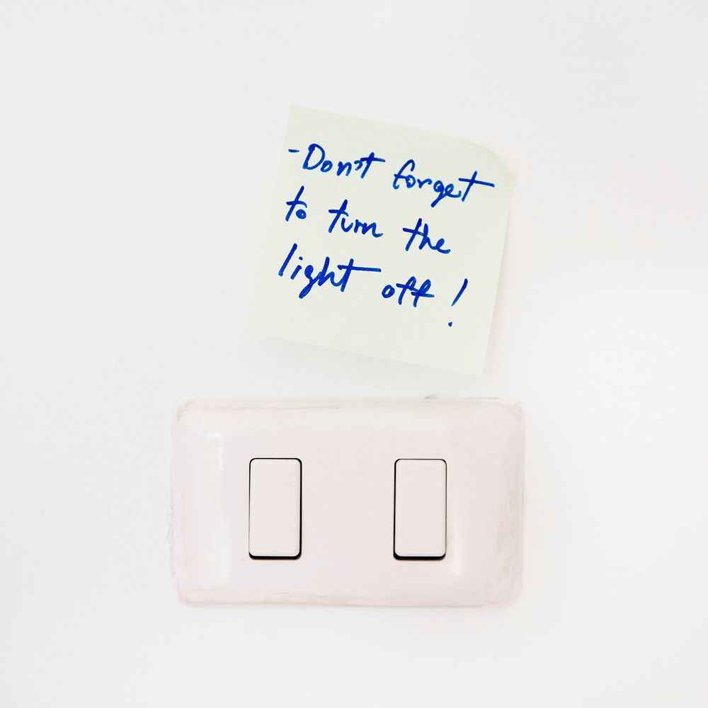 Electric light switch
