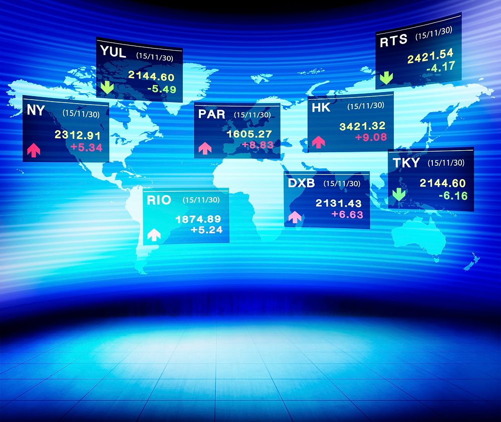Business People Global Currency Concept
