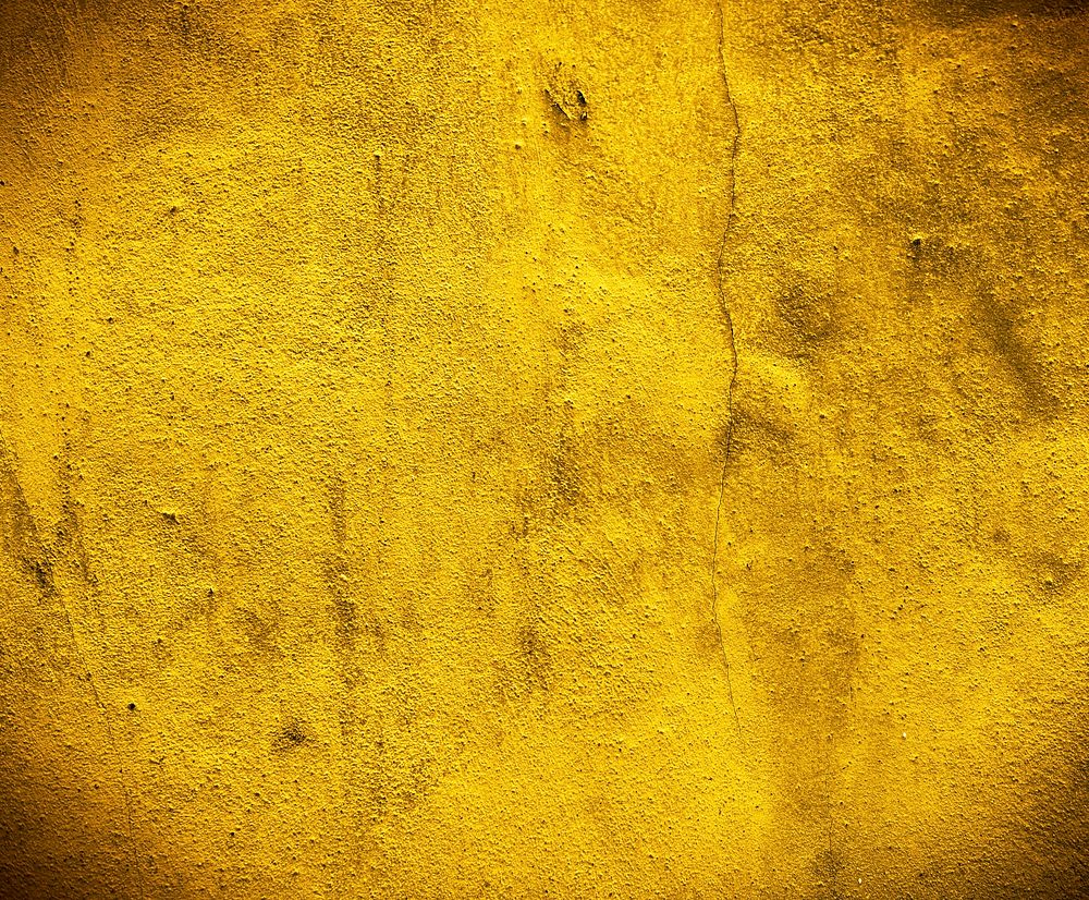Gold Concrete Wall Textured Backgrounds Built Structure Concept