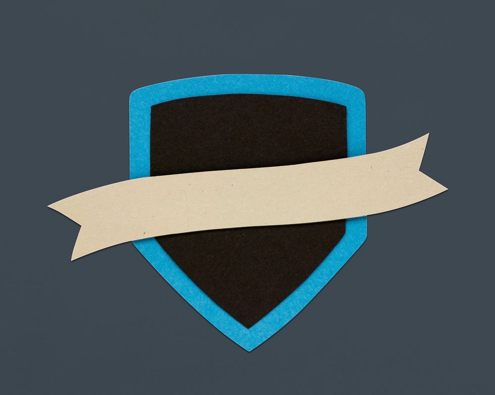 Badge banner retro icon graphic