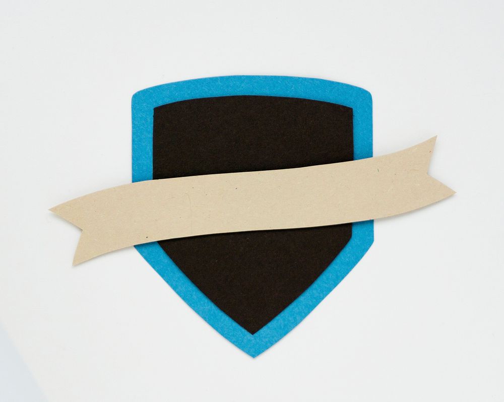 Badge banner retro icon graphic