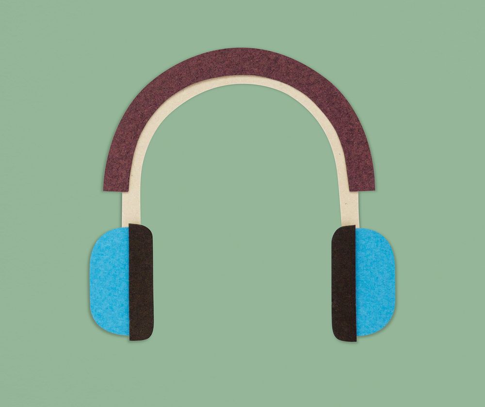 Headphones Music Audio Graphic Icon
