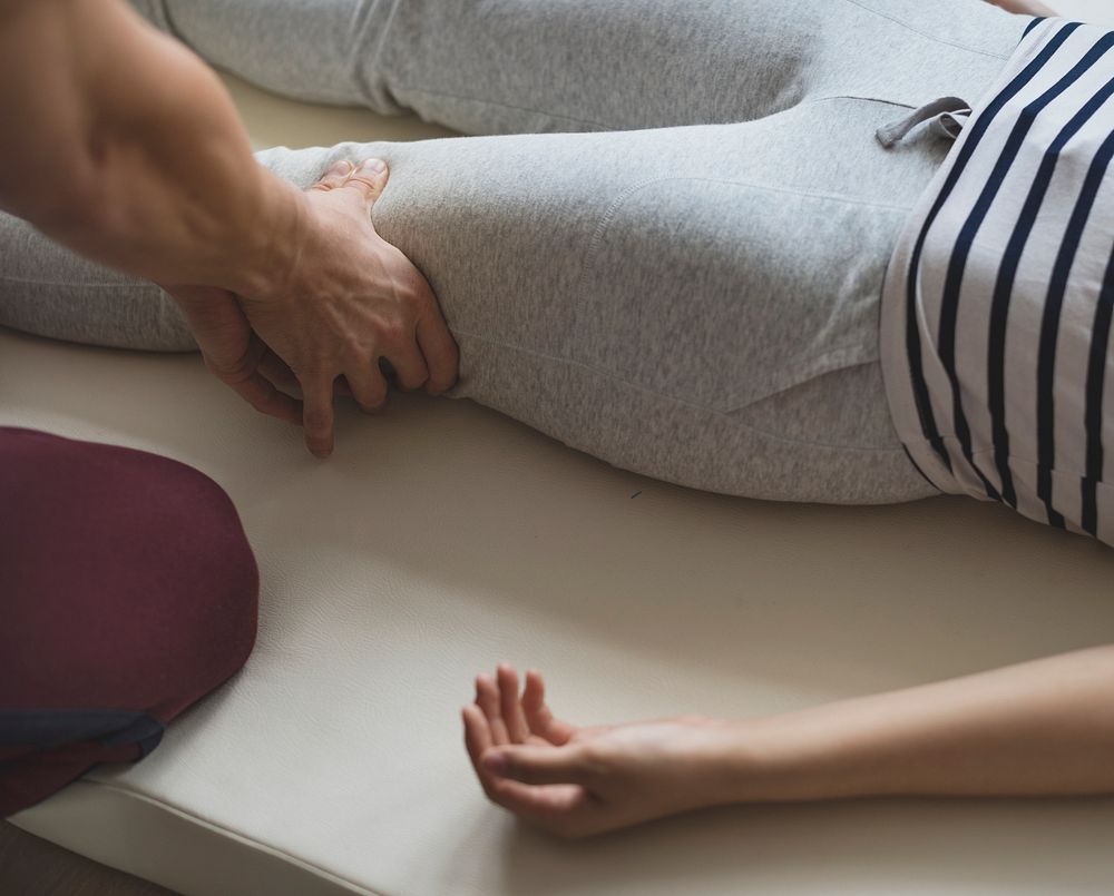 Health Wellness Massage Training Concept