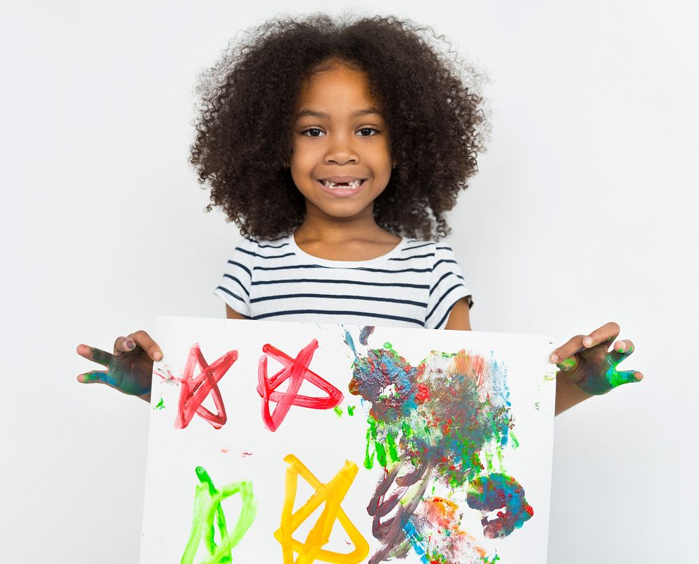 Child Art Creative Imagination Style Concept