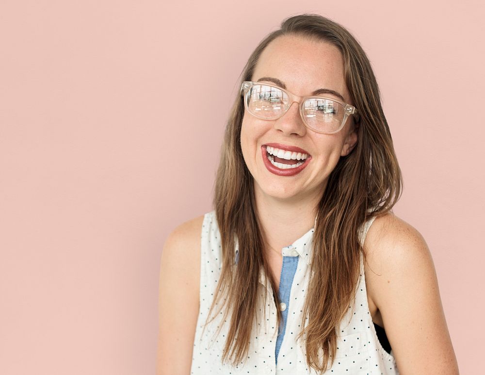 Caucasian Woman Having Fun Portreit | Premium Photo - rawpixel