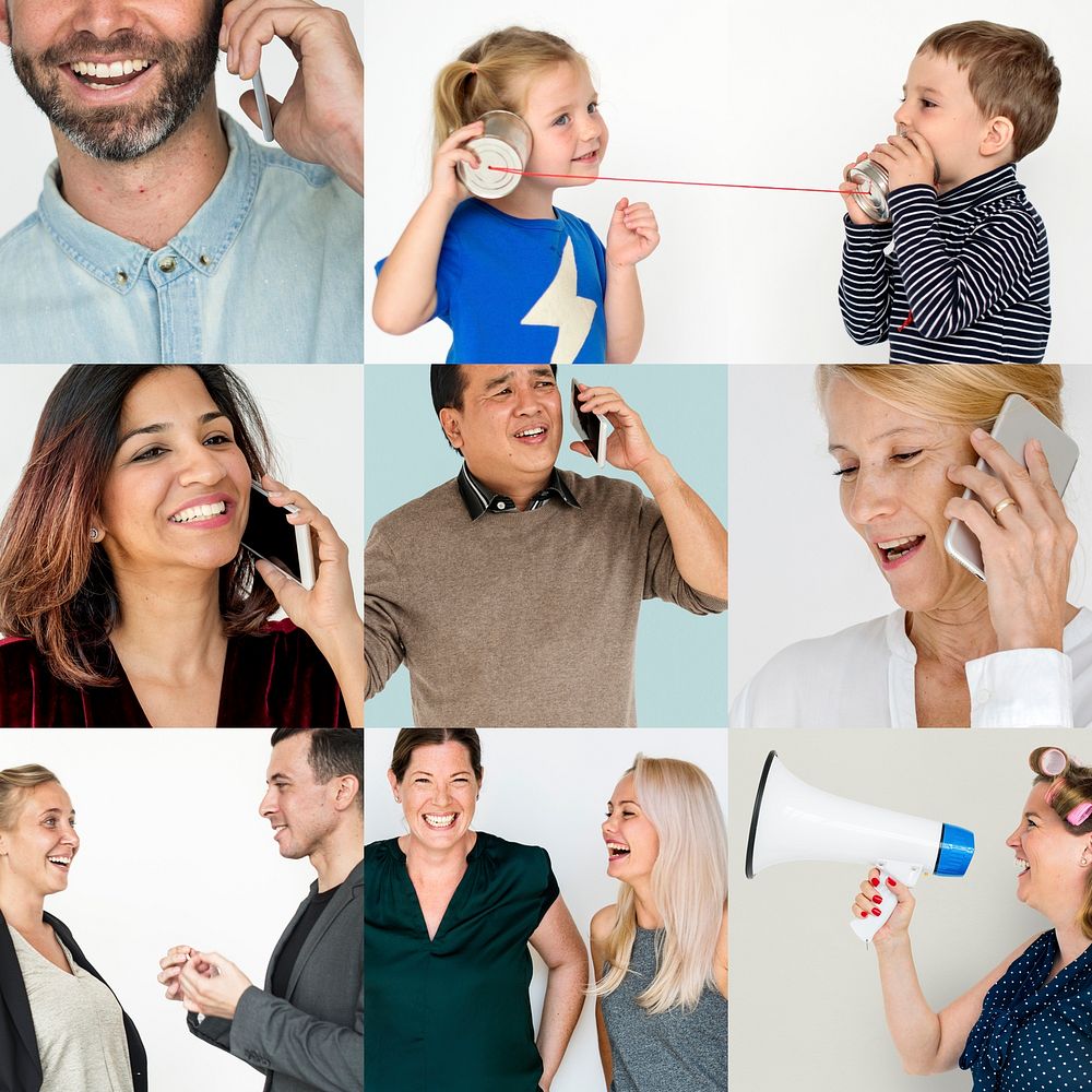 Telecommunication talking phone calling system