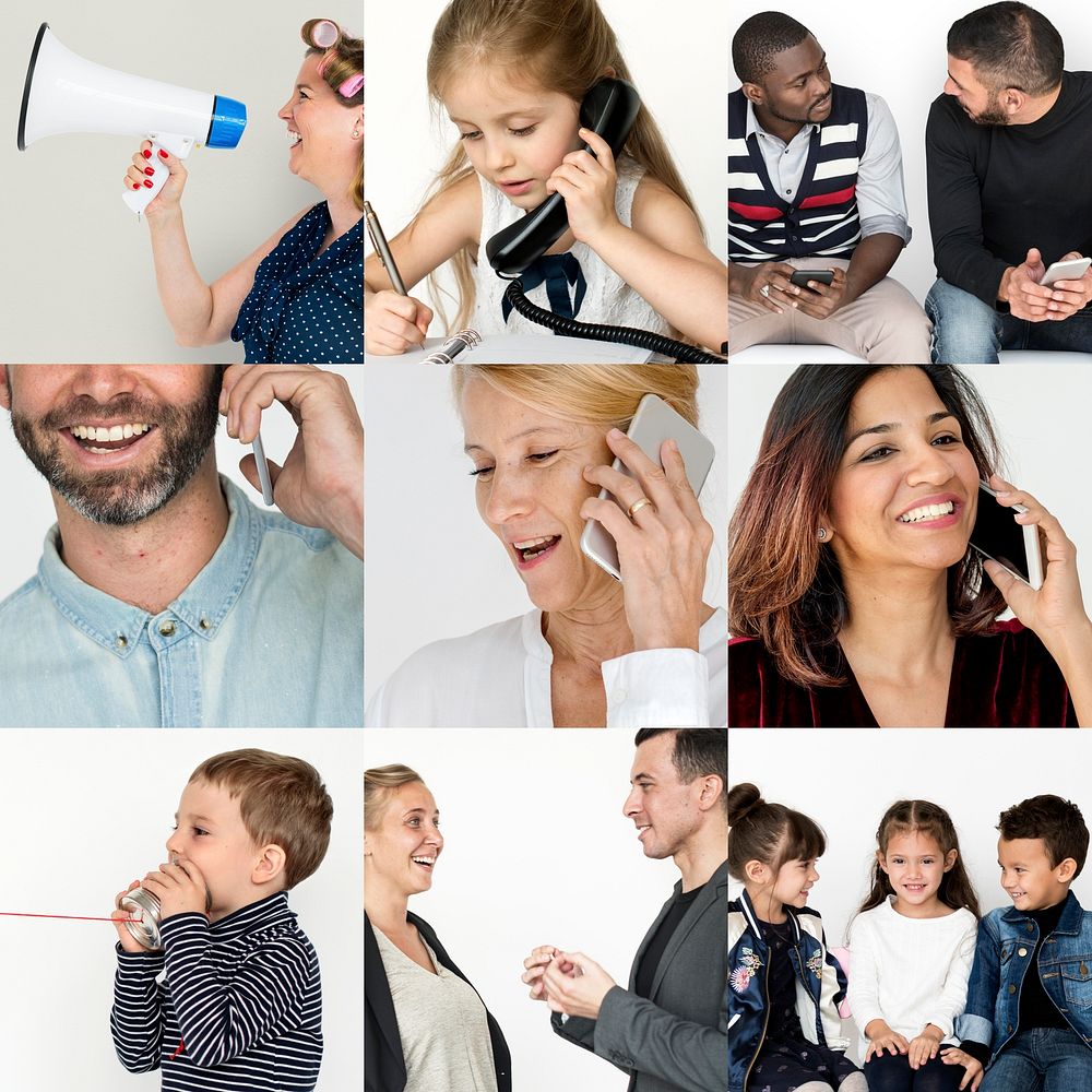 Telecommunication talking phone calling system