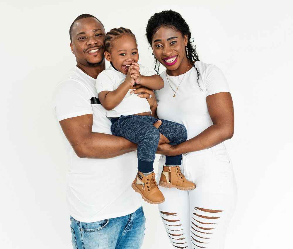 African Descent Family Expression Studio Concept
