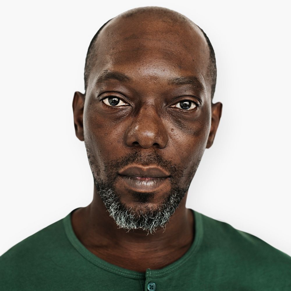 Portrait of a Congolese man
