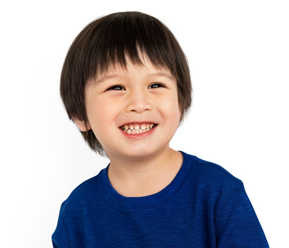 Little Kid Boy Smile Happy Concept