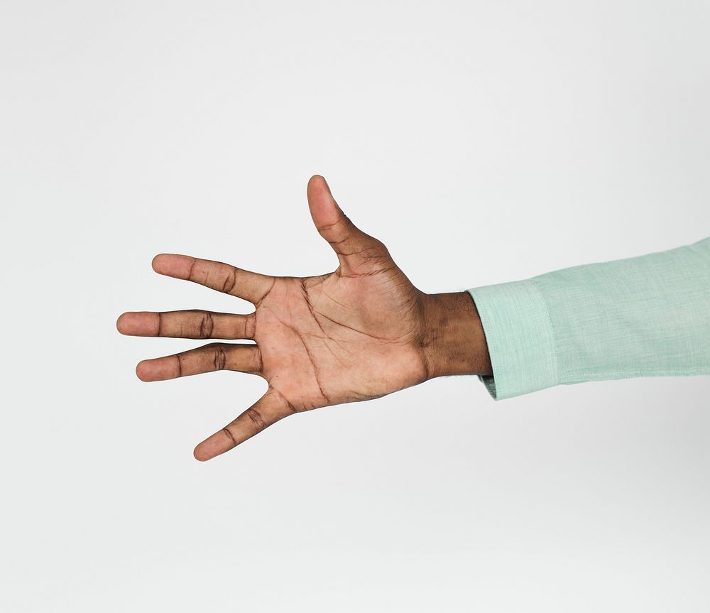 Human Hand Sign Body Language Concept