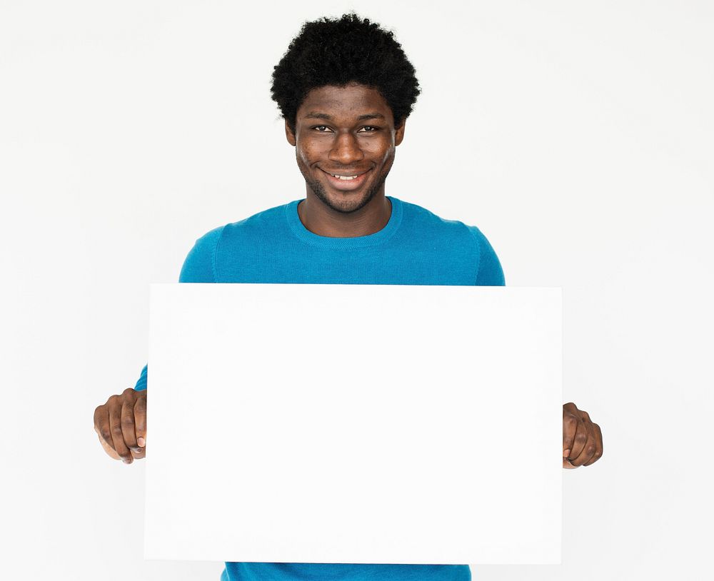 African Male Smiling Portrait Concept