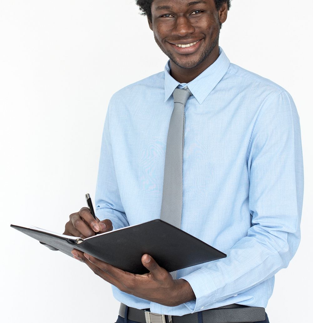 African American Man Business Confident Concept