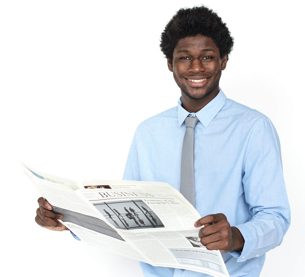 African American Man Business Confident Concept