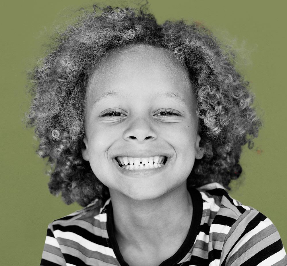 Little Boy Having Fun Portrait