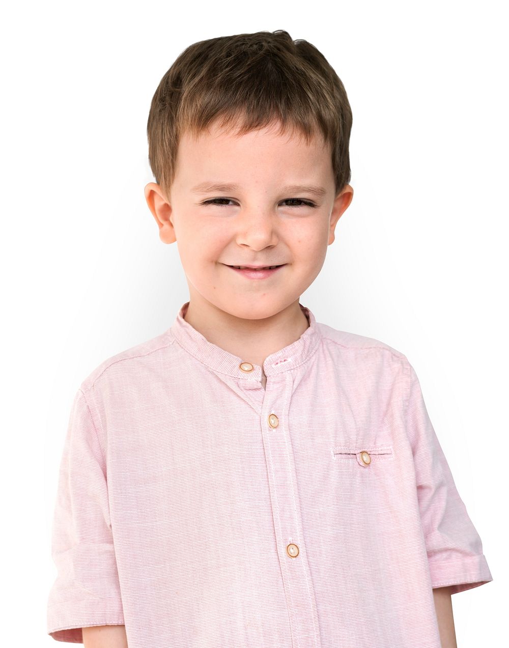 Little Young Boy Smile Portrait