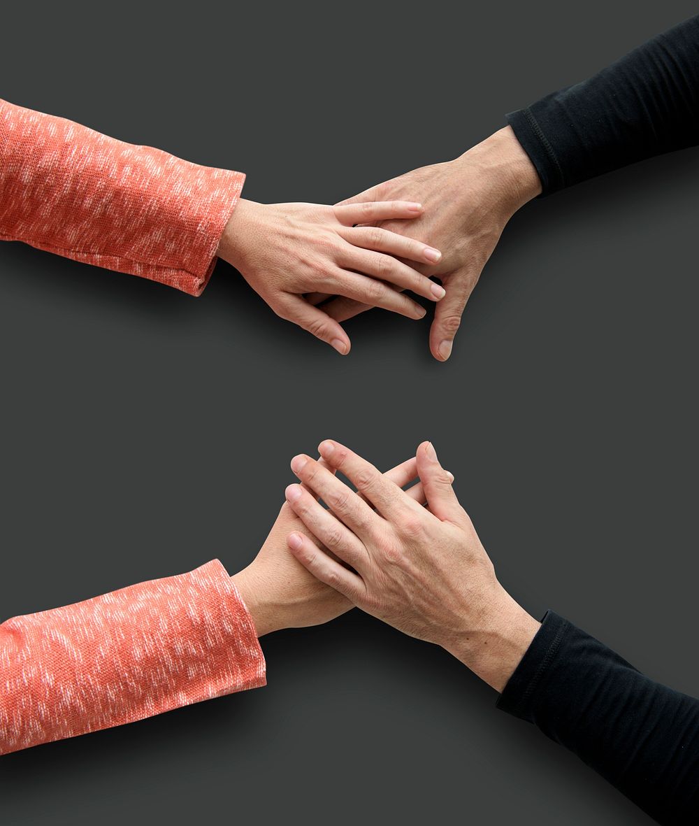 Human Hand Holding Togetherness Relationship Bonding