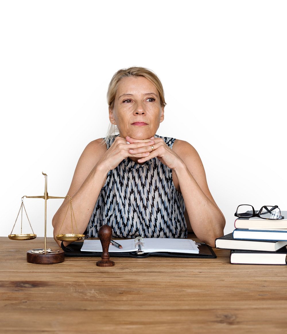 Woman Working Justice Scale Judgement Premium Photo rawpixel