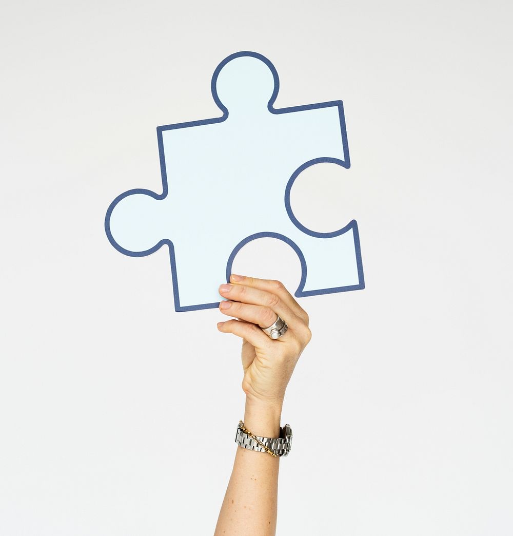 Jigsaw Puzzle Together Partnership Teamwork