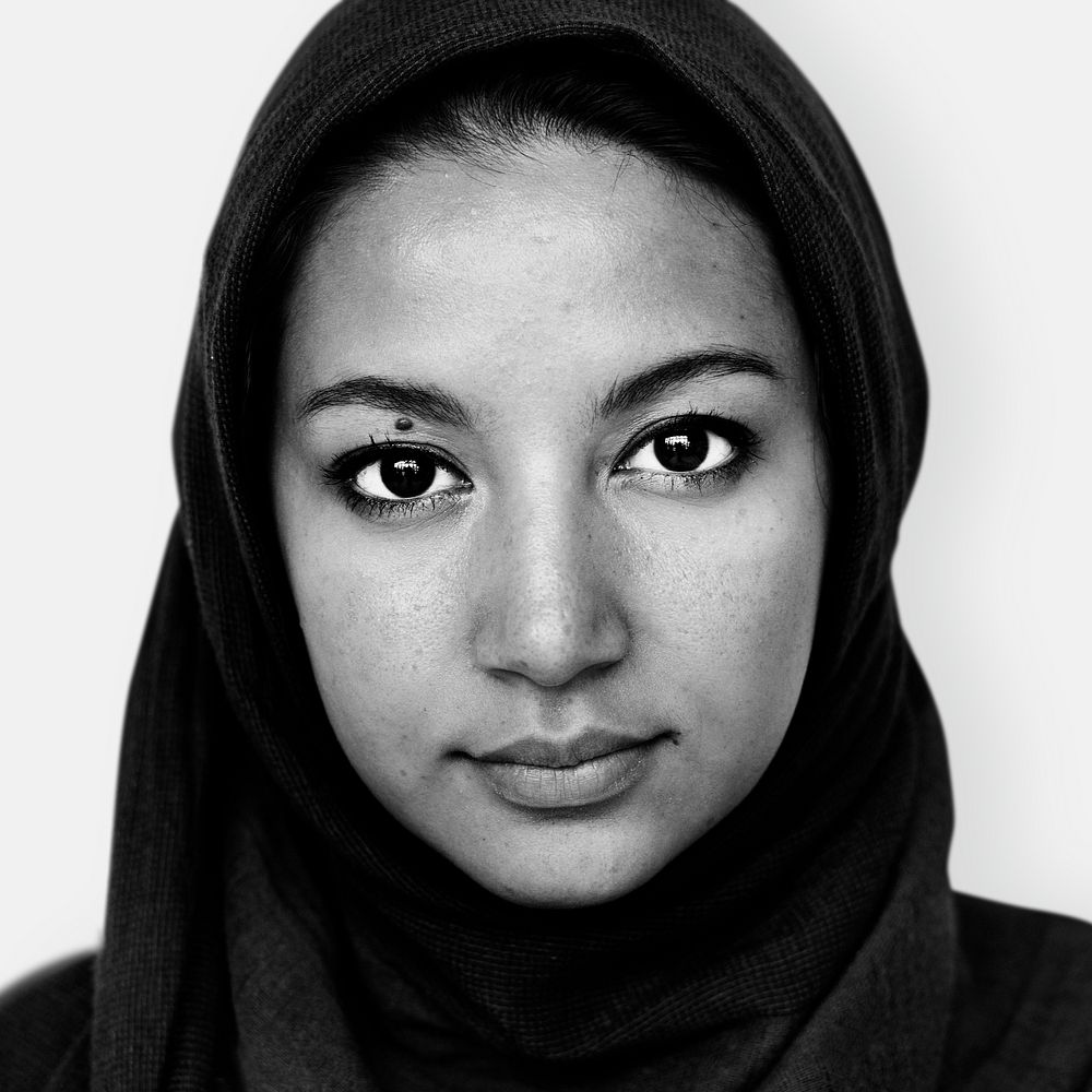 Portrait of an Iranian woman