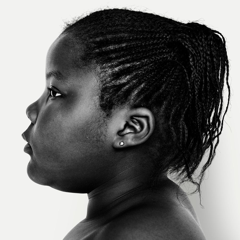 Portrait of a Congolese girl