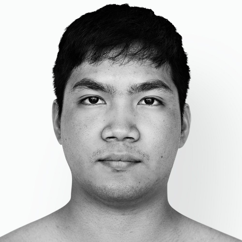 Portrait of a Thai man