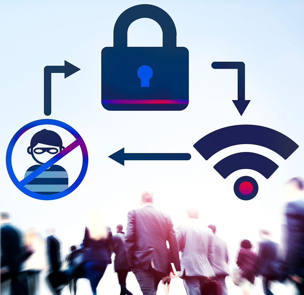 Online Security Protection Networking Privacy Concept