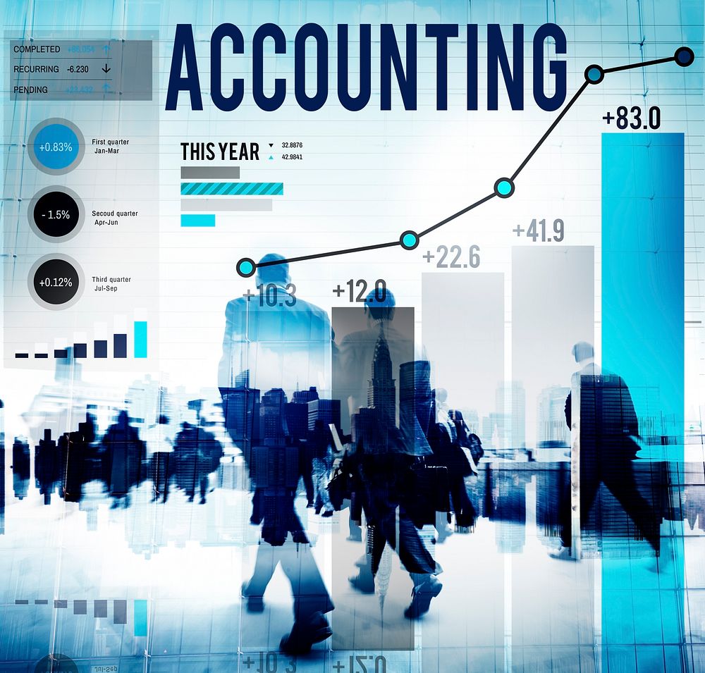 Accounting Economy Financial Banking Revenue Concept