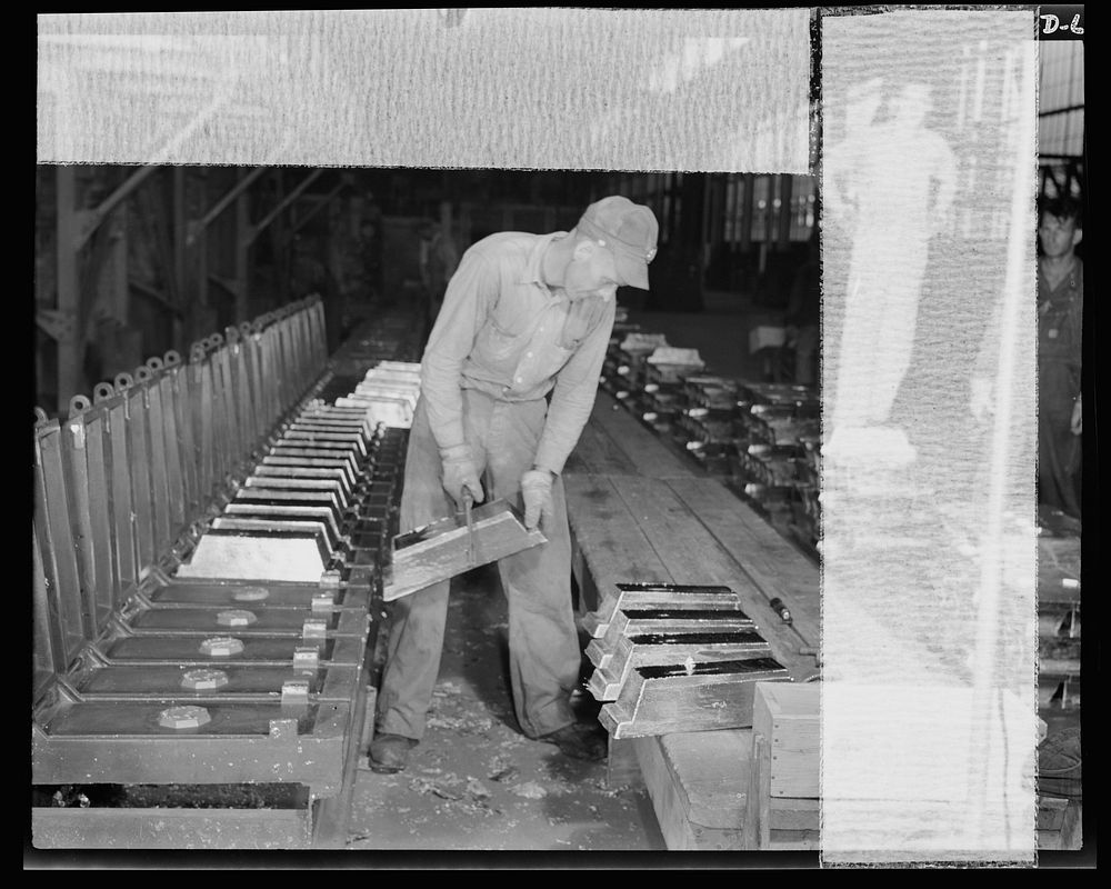 Production. Tin smelting. Pure tin in the form of "bars" is removed from the molds at a Southern smelter. The bars had…