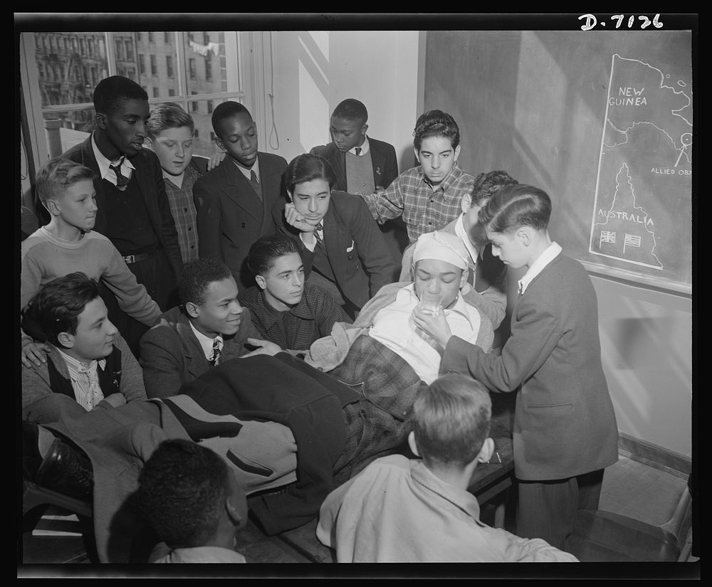 High school Victory Corps. Along with their English course, this class at Bejamin Franklin High School in New York City is…