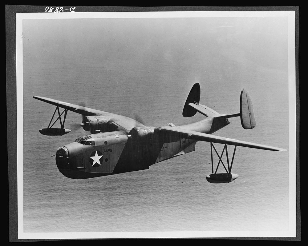 Aircraft. Naval. The Consolidated "Mariner" (PBM-3) serves the Navy as a patrol bomber or transport. It is an all-metal…