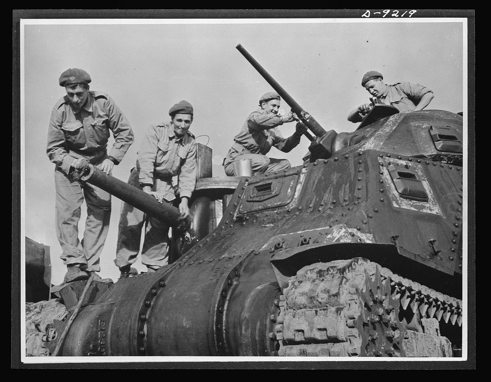 Australia in the war. Australian tank crews, trained in the latest methods and techniques from the world's battlefronts, are…