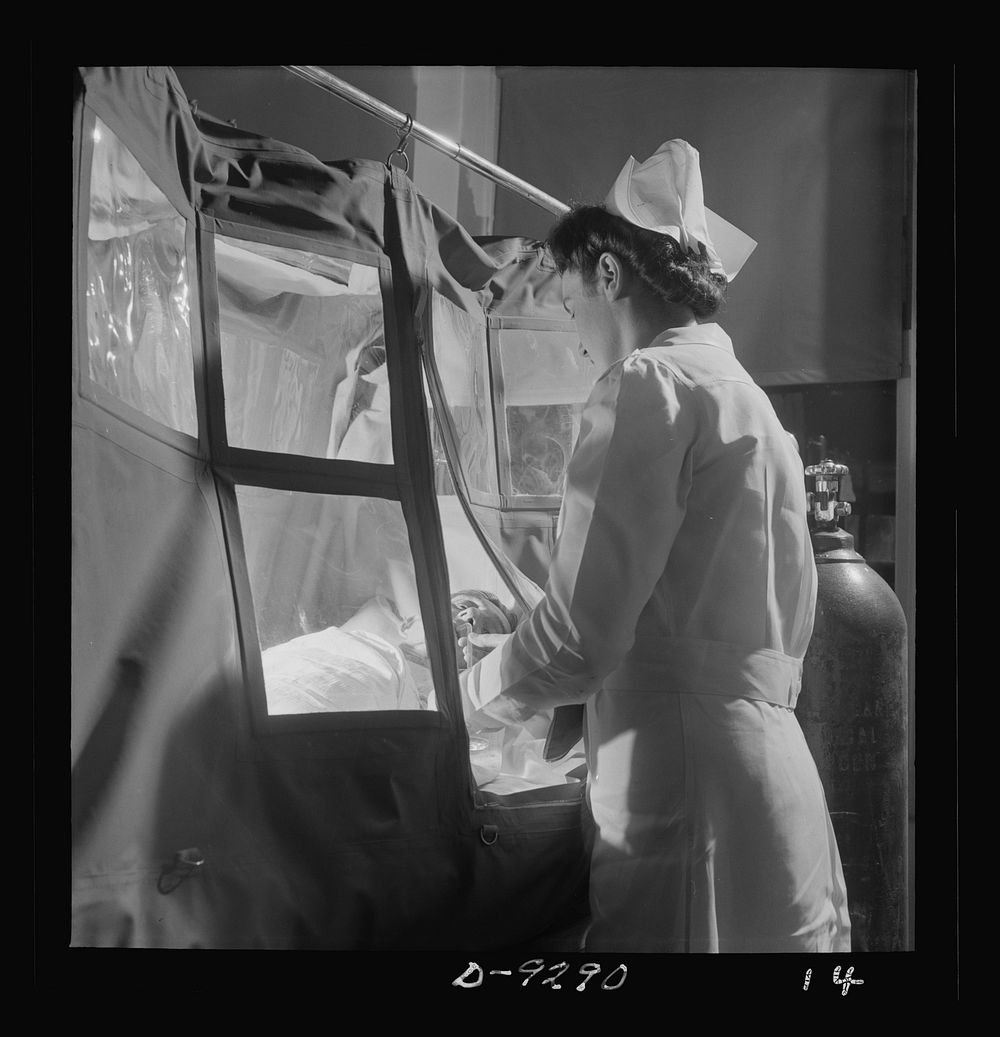 Nurse training. As students become proficient they will relieve graduate nurses from duties such as this: tending a patient…