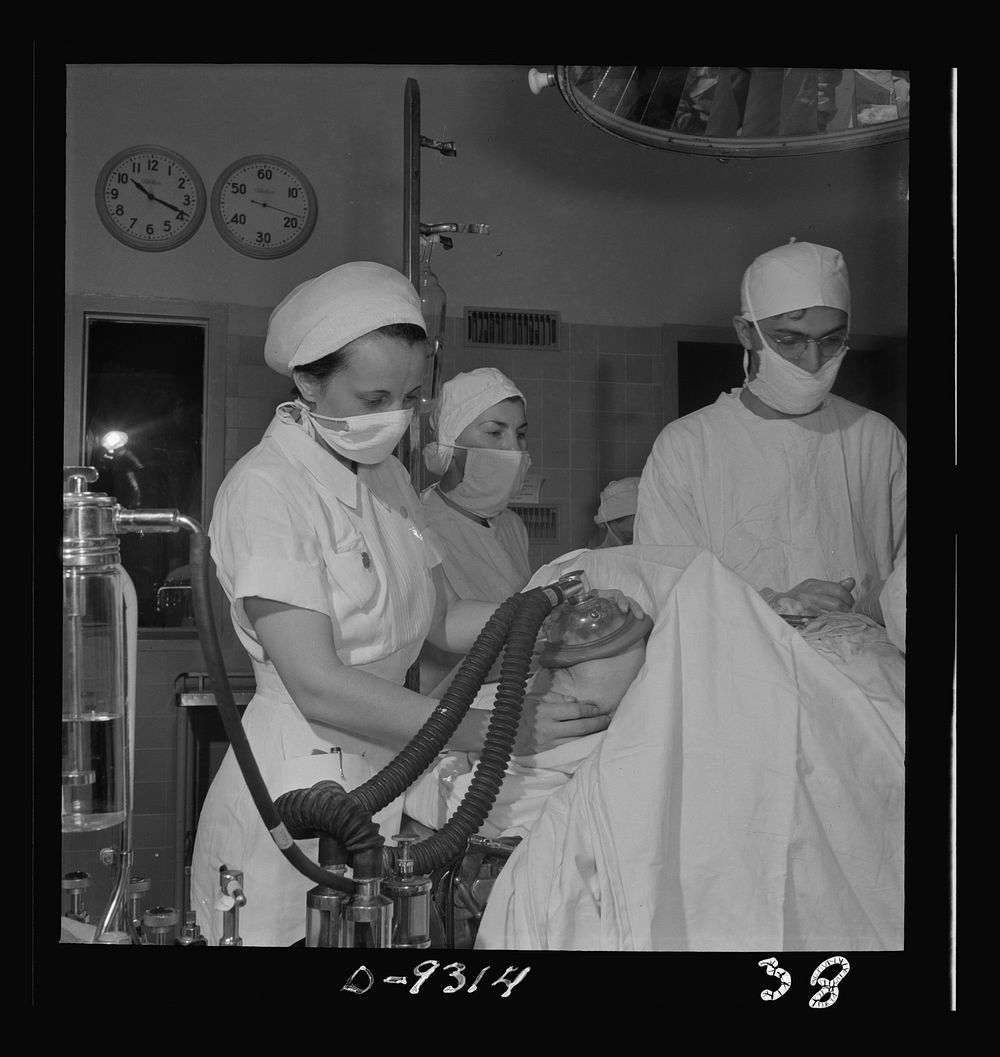 Nurse training. Student nurses may often assist doctors at operations, but a specially trained anaesthetist must give the…