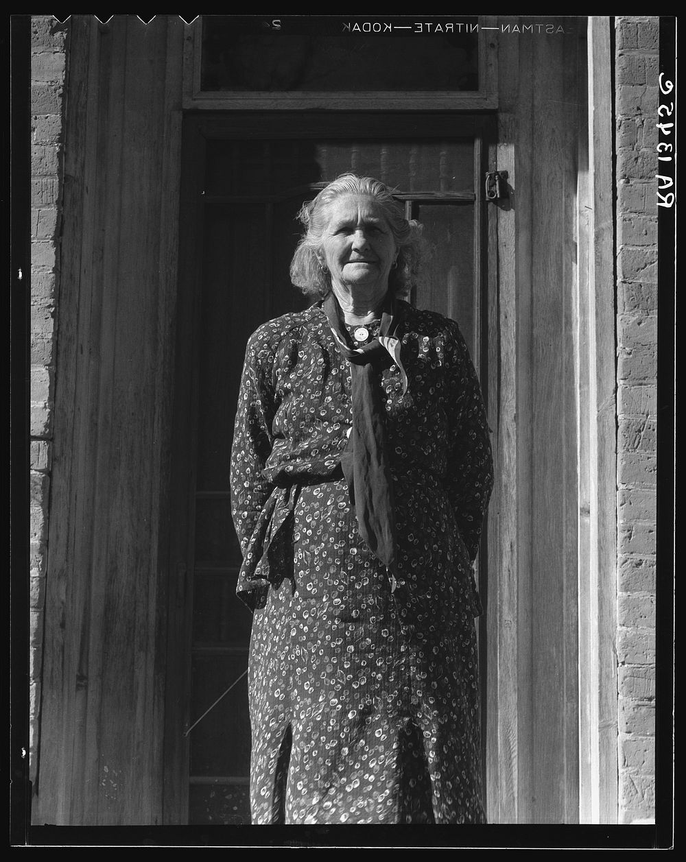 First schoolteacher of Escalante, Utah. Eighty-five years old. Sourced from the Library of Congress.