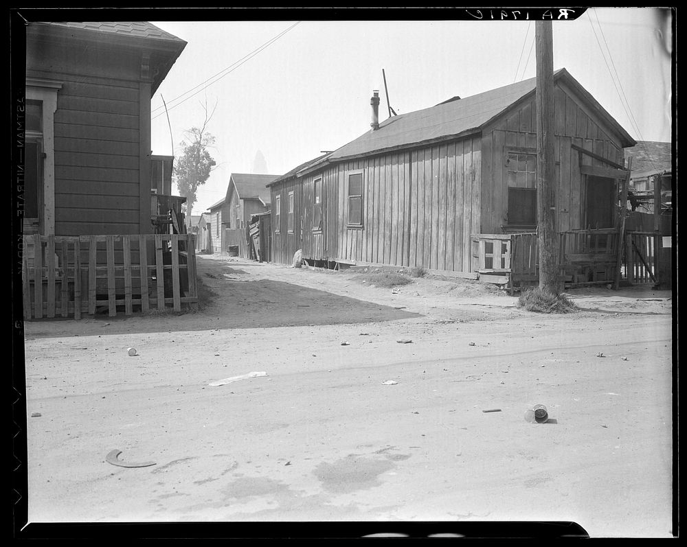 Mexican quarter of Los Angeles. One quarter mile from City Hall, California. See card 1793 for detailed information. Sourced…