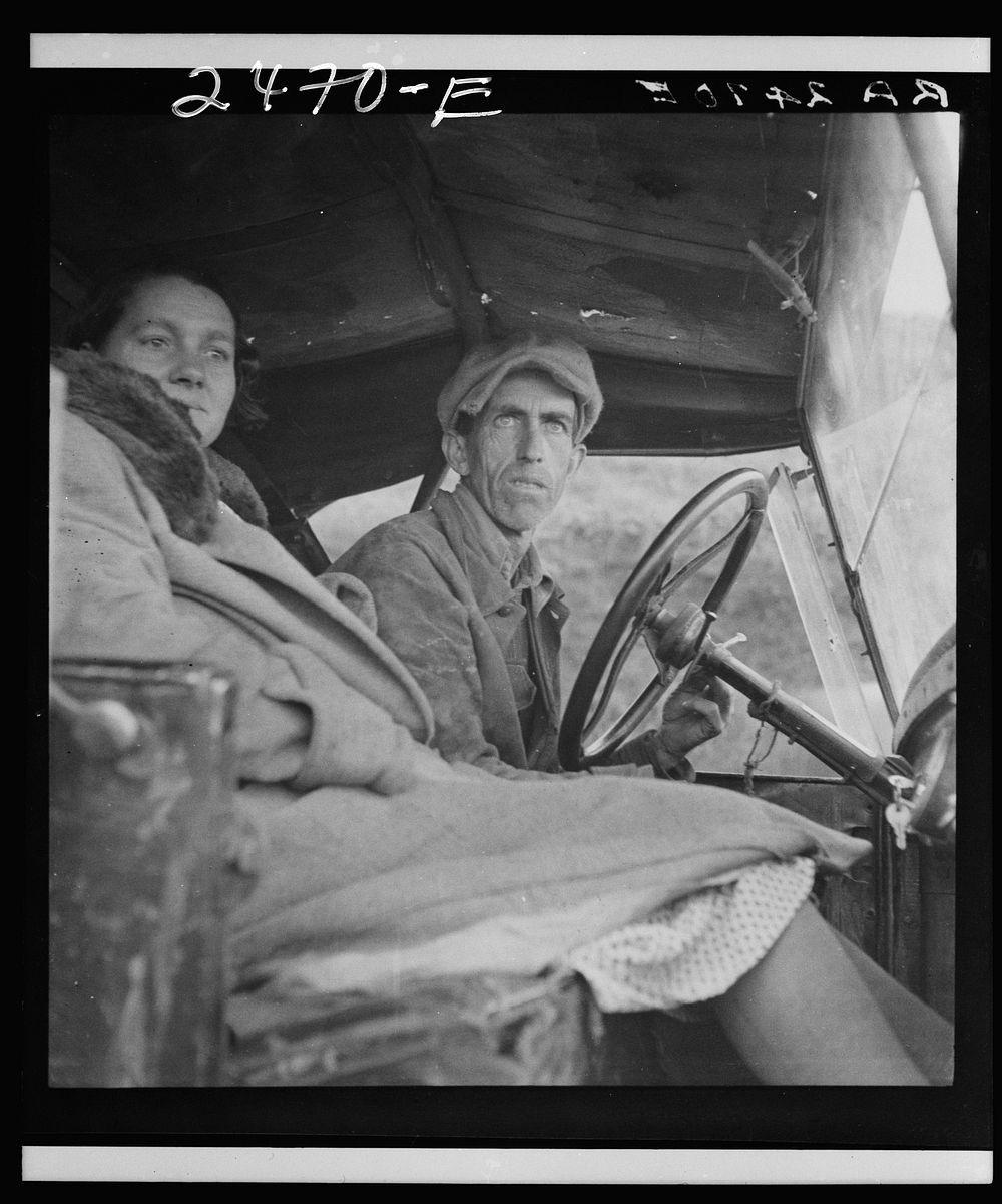 Once a Missouri farmer, now a migratory farm laborer on the Pacific Coast. California by Dorothea Lange