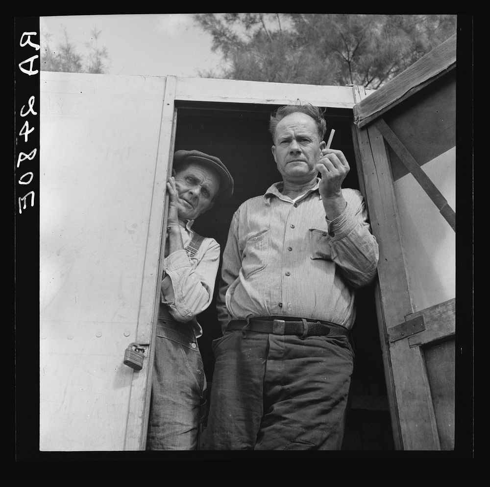 Occupants--one more home on wheels. California. Sourced from the Library of Congress.