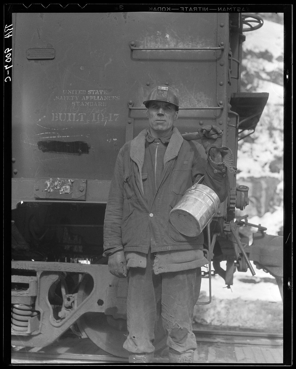 Utah coal miner. Consumers, near Price, Utah. Sourced from the Library of Congress.