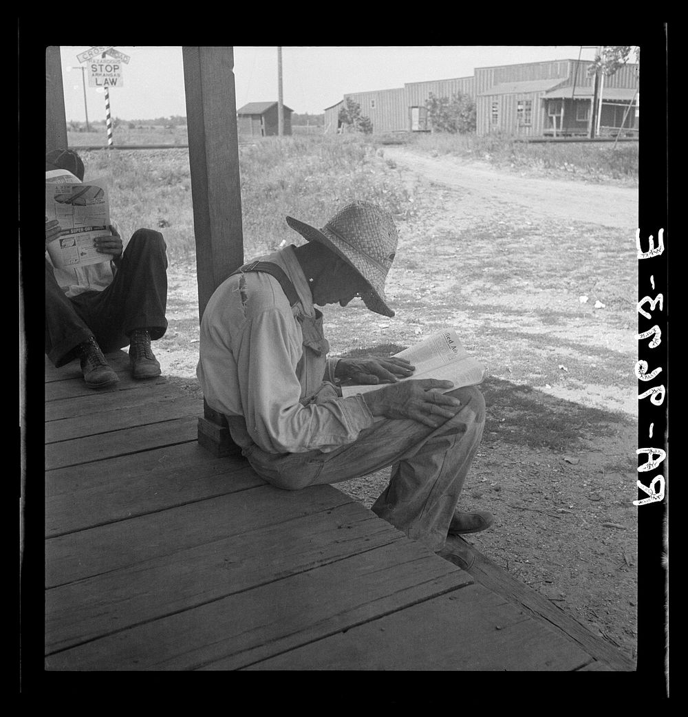 The key figure in the 1936 presidential campaign, the American farmer. Oklahoma. Sourced from the Library of Congress.