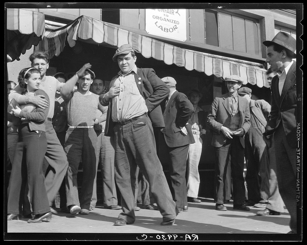 The day after election. Oakland, California. November 12, 1936 by Dorothea Lange