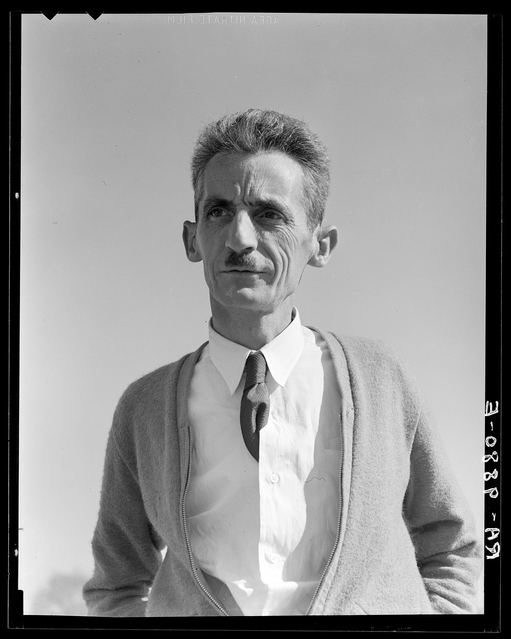 Tom Collins, manager of Kern County migrant camp, California. Sourced from the Library of Congress.