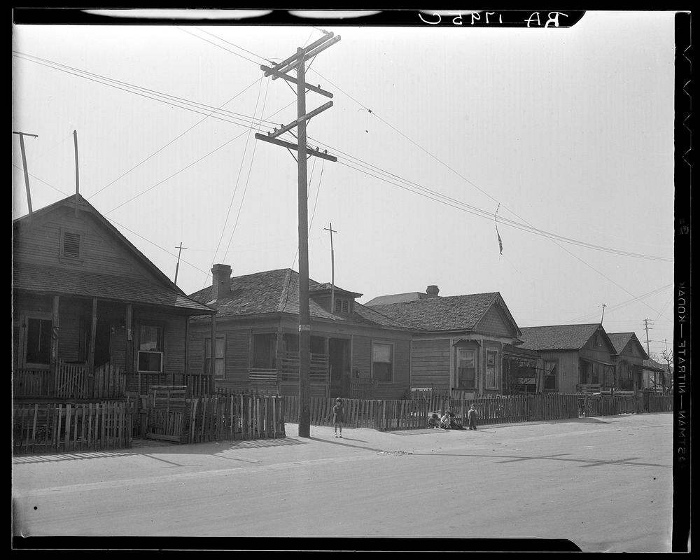 [Untitled photo, possibly related to: Housing. Los Angeles. Within five minutes walk of City Hall. Rent eight dollars to…