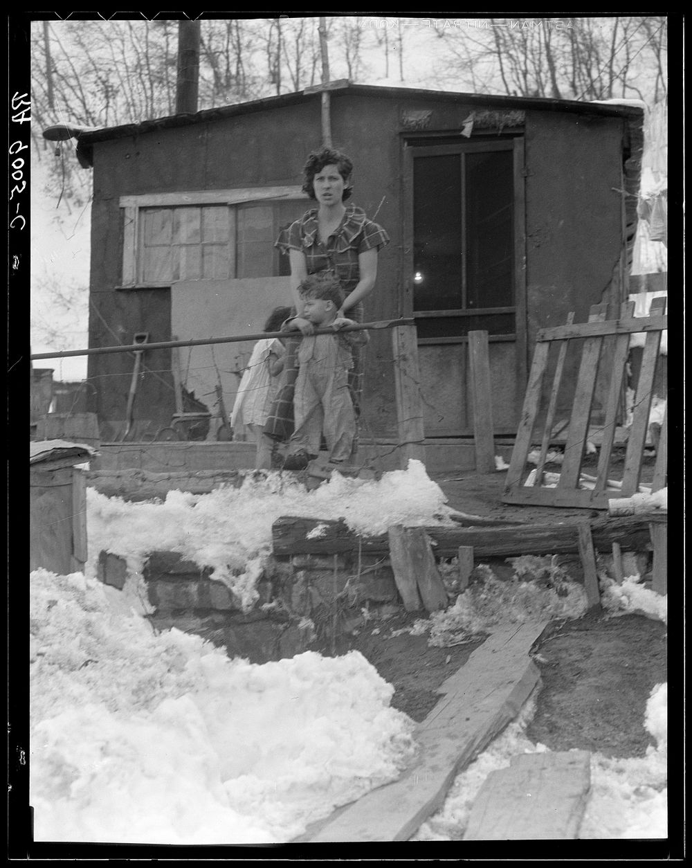 [Untitled photo, possibly related to: Home and family of a Utah coal miner. Consumers, near Price, Utah]. Sourced from the…