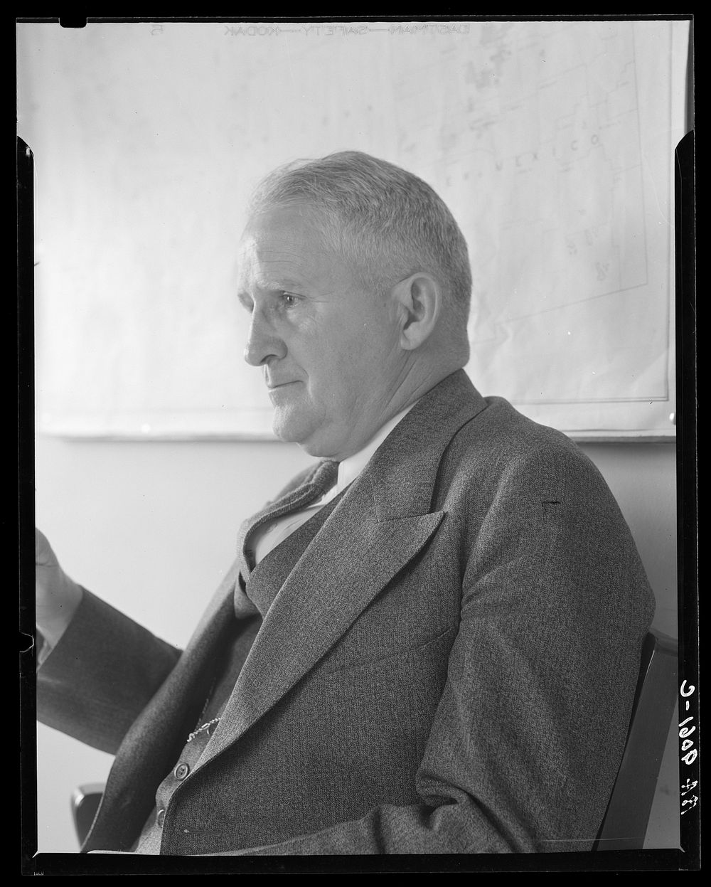 [Untitled photo, possibly related to: Walter E. Packard, Acting Director, Rural Resettlement Division]. Sourced from the…