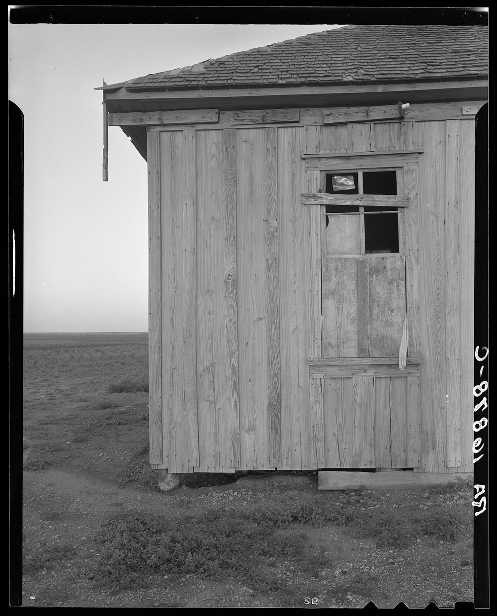 Abandoned tenant house. Childress County, Texas. Sourced from the Library of Congress.